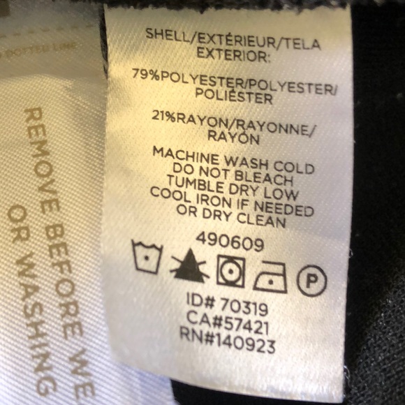 Loft Gray Fleece Skater Skirt size XSP - Picture 7 of 7